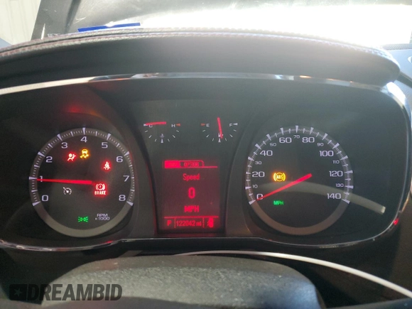 2015 GMC Terrain Denali with VIN 2GKFLUE36F6315806, listed as a Copart auction lot 77350774 with 122,042 mi miles and Salvage Title. Bid and sale history available at DreamBid. Image 9.