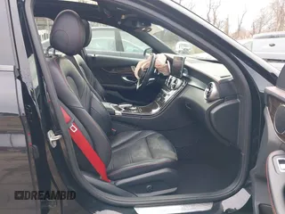 2018 Mercedes-Benz C 43 AMG with VIN 55SWF6EB9JU248383, listed as a IAAI auction lot 41226587 with 125,676 mi miles and . Bid and sale history available at carsss.com. Image 5.