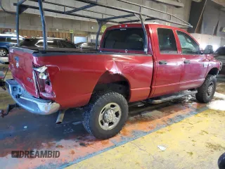2009 Dodge Ram 2500 SLT with VIN 3D7KS28T89G501648, listed as a Copart auction lot 88518065 with 205,353 mi miles and Salvage Title. Bid and sale history available at carsss.com. Image 3.