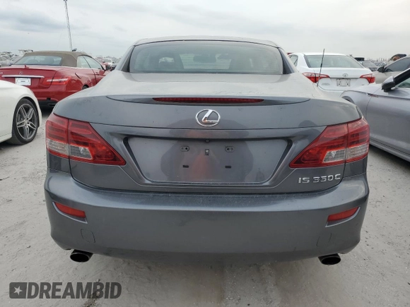 2012 Lexus IS 350 C с VIN JTHFE2C26C2507982, выставлен на аукционе Copart как лот 76410914 с пробегом 88 312 миль миль и На запчасти • Non repairable. История ставок и продаж доступна на DreamBid. Изображение 6.