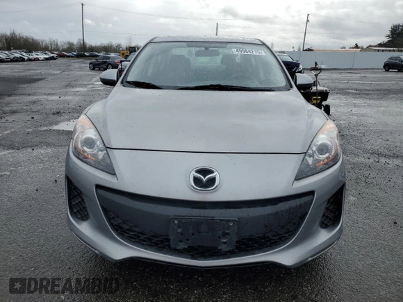2012 Mazda 3 i Sport with VIN JM1BL1UF8C1526833, listed as a Copart auction lot 49984215 with 105,795 mi miles and Salvage Title. Bid and sale history available at DreamBid. Image 5.