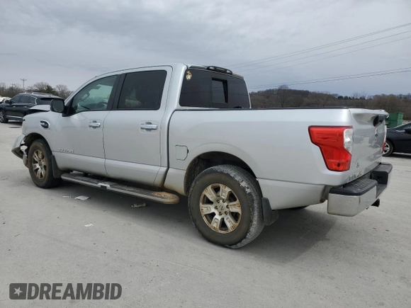 2017 Nissan Titan S with VIN 1N6AA1EJ9HN510142, listed as a Copart auction lot 48315405 with 120,766 mi miles and Salvage Title. Bid and sale history available at carsss.com. Image 2.