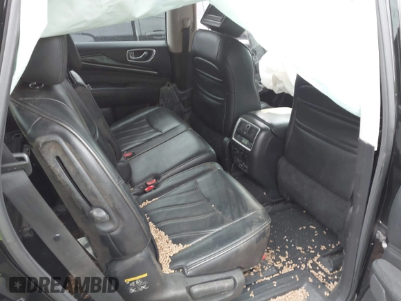 2014 Infiniti QX60 with VIN 5N1AL0MM8EC529125, listed as a IAAI auction lot 41849993 with 159,484 mi miles. Bid and sale history available at carsss.com. Image 8.