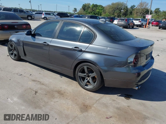 2008 BMW 3 Series 328i with VIN WBAVA375X8NL58546, listed as a IAAI auction lot 41690119 with 156,774 mi miles and . Bid and sale history available at DreamBid. Image 3.