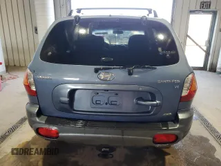 2003 Hyundai Santa Fe GLS with VIN KM8SC73D23U373492, listed as a Copart auction lot 75107684 with 205,655 mi miles and Salvage Title. Bid and sale history available at carsss.com. Image 6.