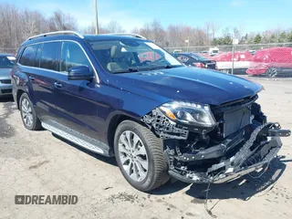 2019 Mercedes-Benz GLS 450 z VIN 4JGDF6EE8KB228516, wystawiony jako IAAI lot #41910205 z przebiegiem 77 609 mil mil oraz . Historia ofert i sprzedaży dostępna na DreamBid. Obrazek 1.