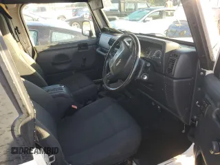 2006 Jeep Wrangler Sport Right Hand Drive with VIN 1J4F449SX6P733578, listed as a Copart auction lot 75113494 with 0 mi miles and Salvage Title. Bid and sale history available at carsss.com. Image 8.