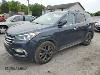 2017 Hyundai Santa Fe Ultimate z VIN 5XYZWDLA8HG496236, wystawiony jako Copart lot #58387285 z przebiegiem 106 987 mil mil oraz Tytuł czysty. Historia ofert i sprzedaży dostępna na DreamBid. Obrazek 1.