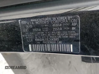2020 Kia Optima Hybrid EX with VIN KNAGU4LE0L5041685, listed as a Copart auction lot 76353634 with 129,485 mi miles and Salvage Title. Bid and sale history available at carsss.com. Image 15.