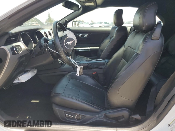 2018 Ford Mustang EcoBoost Premium with VIN 1FATP8UHXJ5155575, listed as a Copart auction lot 57527085 with 138,033 mi miles and Salvage title. Bid and sale history available at DreamBid. Image 7.
