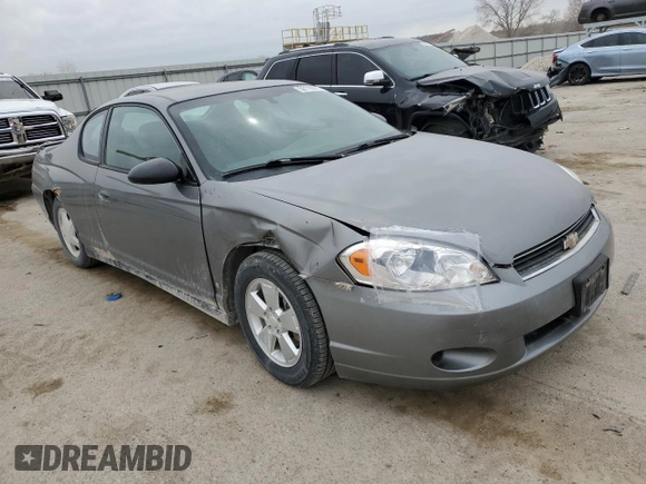 2006 Chevrolet Monte Carlo LT 3.5L with VIN 2G1WM15K269183021, listed as a Copart auction lot 50170575 with 218,426 mi miles and Salvage title. Bid and sale history available at DreamBid. Image 4.