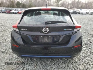 2019 Nissan LEAF SV with VIN 1N4AZ1CP0KC321651, listed as a Copart auction lot 49862805 with 46,771 mi miles and Salvage title. Bid and sale history available at DreamBid. Image 6.
