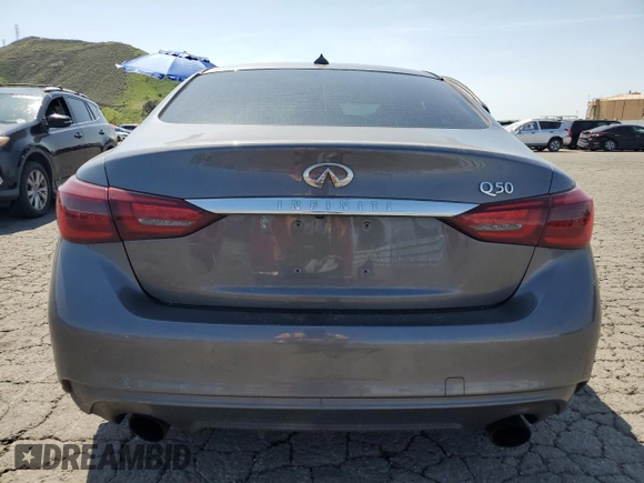 2018 Infiniti Q50 Luxe с VIN JN1EV7AP0JM353007, выставлен на аукционе Copart как лот 52200695 с пробегом 123 507 миль миль и Списание • Salvage title. История ставок и продаж доступна на DreamBid. Изображение 6.