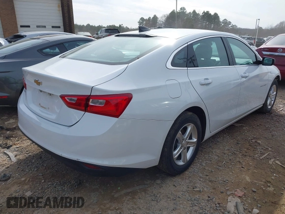 2022 Chevrolet Malibu LS with VIN 1G1ZC5ST1NF148707, listed as a IAAI auction lot 41606163 with 62,261 mi miles and . Bid and sale history available at DreamBid. Image 4.