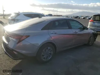 2024 Hyundai Elantra Essential with VIN KMHLM4DG9RU776595, listed as a Copart auction lot 47137105 with 1,716 mi miles and Salvage Title. Bid and sale history available at carsss.com. Image 3.