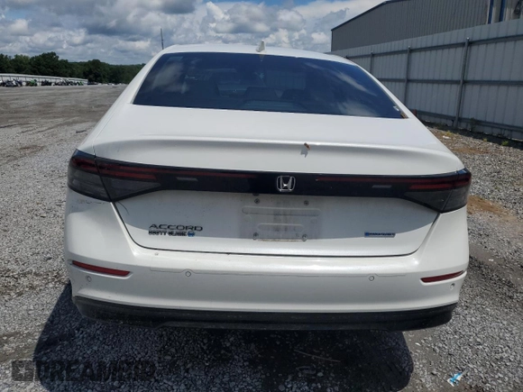 2024 Honda Accord EX-L with VIN 1HGCY2F63RA008938, listed as a Copart auction lot 56930515 with 25,759 mi miles and Salvage title. Bid and sale history available at DreamBid. Image 6.