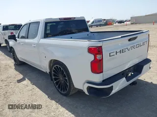 2022 Chevrolet Silverado 1500 LT with VIN 1GCPACEK2NZ635571, listed as a IAAI auction lot 41836489 with 63,875 mi miles. Bid and sale history available at carsss.com. Image 3.