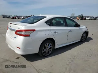 2013 Nissan Sentra SV with VIN 3N1AB7AP1DL666590, listed as a Copart auction lot 48537335 with 171,615 mi miles and Salvage Title. Bid and sale history available at DreamBid. Image 3.