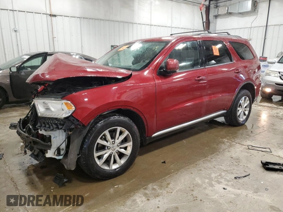 2014 Dodge Durango Limited z VIN 1C4RDJDG3EC279152, wystawiony jako Copart lot #43784295 z przebiegiem Nie podano mil oraz Nie do naprawy • Non repairable. Historia ofert i sprzedaży dostępna na DreamBid. Obrazek 1.