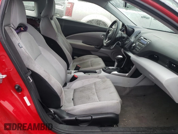 2012 Honda CR-Z with VIN JHMZF1D41CS003358, listed as a Copart auction lot 84696844 with 81,292 mi miles and Salvage Title. Bid and sale history available at carsss.com. Image 10.