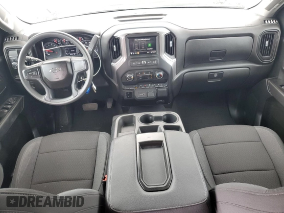 2022 Chevrolet Silverado 1500 Custom with VIN 1GCPWBEK7NZ231791, listed as a Copart auction lot 51404965 with 66,456 mi miles and Salvage Title. Bid and sale history available at DreamBid. Image 8.