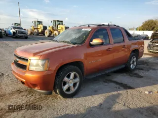 2007 Chevrolet Avalanche LT w/3LT with VIN 3GNFK12387G190077, listed as a Copart auction lot 75723414 with 254,954 mi miles and Salvage Title. Bid and sale history available at carsss.com. Image 1.