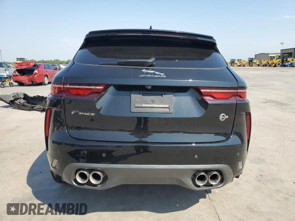 2023 Jaguar F-Pace SVR with VIN SADCZ2EE4PA711647, listed as a Copart auction lot 68720014 with 12,012 mi miles and Clean Title. Bid and sale history available at DreamBid. Image 6.