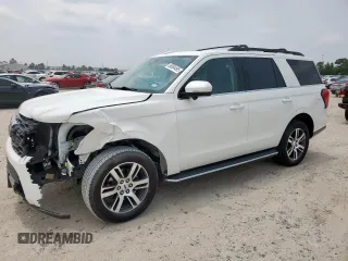 2022 Ford Expedition XLT z VIN 1FMJU1JT9NEA09633, wystawiony jako Copart lot #58004495 z przebiegiem 75 486 mil mil oraz Szkoda całkowita • Salvage title. Historia ofert i sprzedaży dostępna na DreamBid. Obrazek 1.