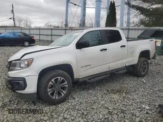 2021 Chevrolet Colorado 4WD Z71 with VIN 1GCGTDEN5M1210367, listed as a Copart auction lot 47817145 with 69,299 mi miles and Salvage Title. Bid and sale history available at carsss.com. Image 1.