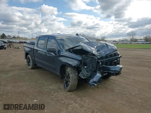 2019 Chevrolet Silverado 1500 Custom with VIN 3GCPYBEH7KG218243, listed as a Copart auction lot 53064075 with 68,331 mi miles and Salvage Title. Bid and sale history available at DreamBid. Image 11.