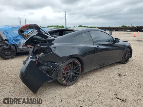 2016 Hyundai Genesis Coupe R-Spec с VIN KMHHU6KJXGU134450, выставлен на аукционе Copart как лот 52799035 с пробегом 110 154 миль миль и Списание • Salvage title. История ставок и продаж доступна на DreamBid. Изображение 3.