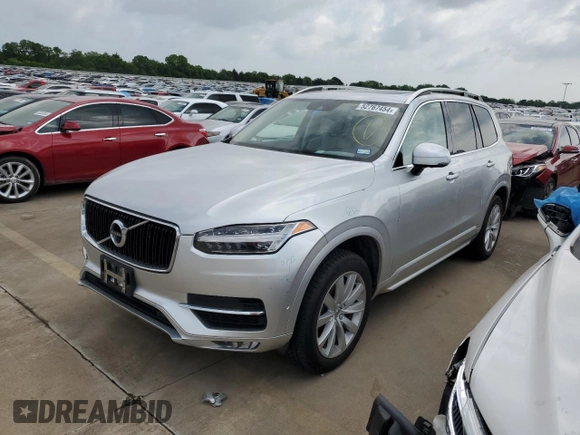 2018 Volvo XC90 Momentum with VIN YV4102CK3J1347182, listed as a Copart auction lot 52767454 with 87,862 mi miles and Salvage Title. Bid and sale history available at carsss.com. Image 1.