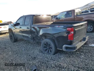 2020 Chevrolet Silverado 1500 LT with VIN 1GCRYDED1LZ201215, listed as a Copart auction lot 85584404 with 55,326 mi miles and Salvage Title. Bid and sale history available at carsss.com. Image 2.