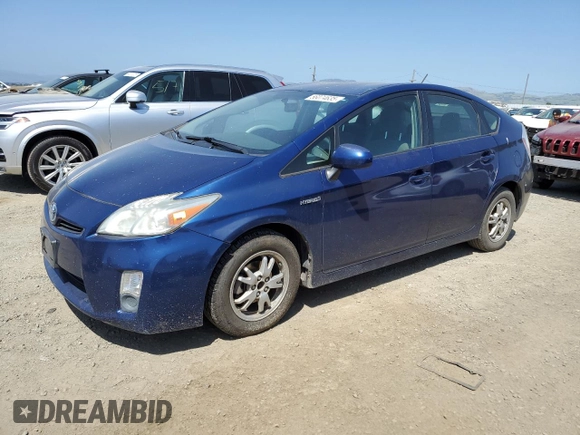 2011 Toyota Prius I with VIN JTDKN3DU9B0252776, listed as a Copart auction lot 56074635 with 164,724 mi miles and Clean Title. Bid and sale history available at DreamBid. Image 1.