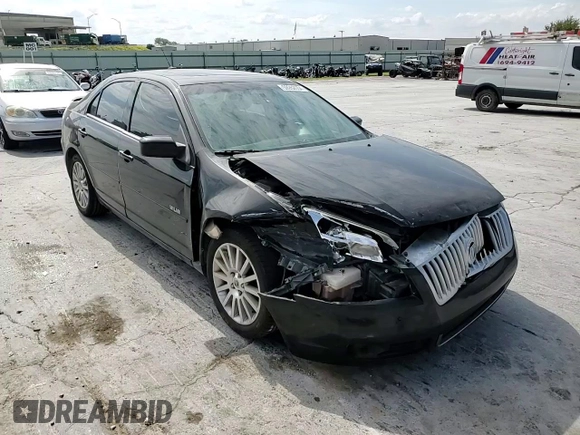 2008 Mercury Milan Premier with VIN 3MEHM08168R609298, listed as a Copart auction lot 59262054 with 166,995 mi miles and Salvage Title. Bid and sale history available at carsss.com. Image 11.