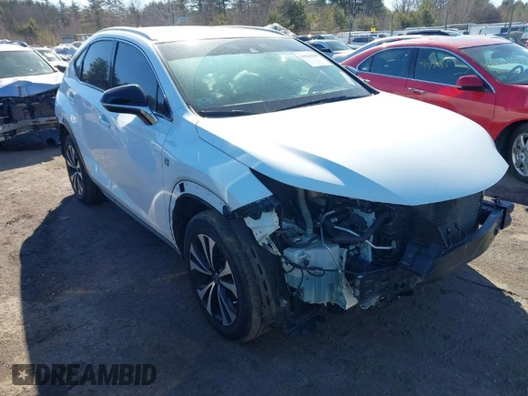 2018 Lexus NX with VIN JTJBARBZXJ2150996, listed as a IAAI auction lot 41665840 with 122,181 mi miles. Bid and sale history available at carsss.com. Image 1.