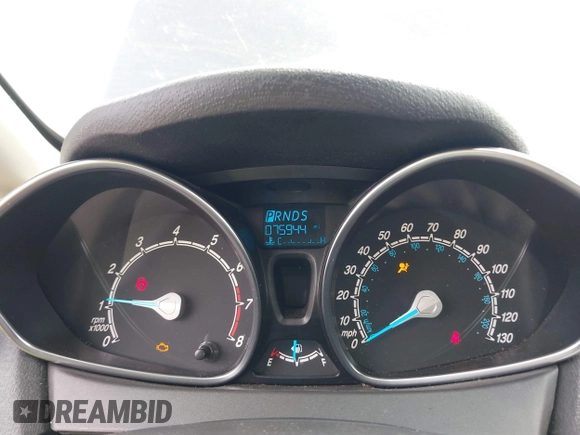 2018 Ford Fiesta SE with VIN 3FADP4EJ3JM132132, listed as a IAAI auction lot 42057403 with 75,944 mi miles and . Bid and sale history available at DreamBid. Image 7.