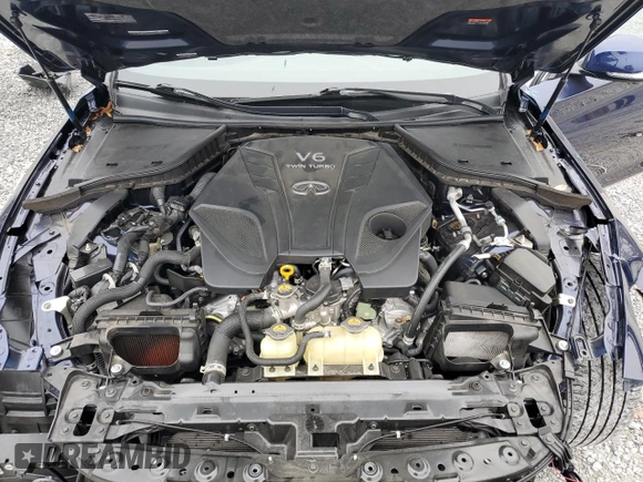 2021 Infiniti Q50 Sensory with VIN JN1EV7CP7MM703492, listed as a Copart auction lot 86268244 with 21,554 mi miles and Salvage title. Bid and sale history available at DreamBid. Image 11.