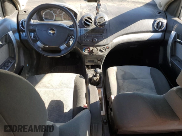 2009 Chevrolet Aveo 2LT z VIN KL1TG66E89B616617, wystawiony jako Copart lot #55206305 z przebiegiem 165 405 mil mil oraz Szkoda całkowita • Salvage title. Historia ofert i sprzedaży dostępna na DreamBid. Obrazek 8.