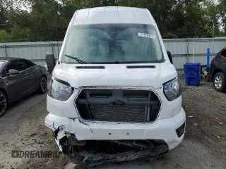 2023 Ford Transit Passenger XL with VIN 1FBAX2X86PKB35851, listed as a Copart auction lot 71126324 with 8,402 mi miles and Salvage Title. Bid and sale history available at DreamBid. Image 5.