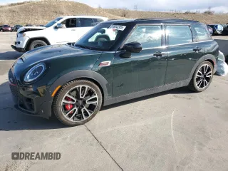 2024 MINI Clubman John Cooper Works with VIN WMWJZ9C0XR2V95190, listed as a Copart auction lot 51804285 with 11,987 mi miles and Salvage Title. Bid and sale history available at DreamBid. Image 1.