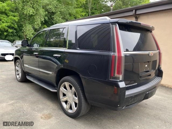 2018 Cadillac Escalade Luxury with VIN 1GYS4BKJ7JR371601, listed as a Copart auction lot 58387694 with 118,634 mi miles. Bid and sale history available at carsss.com. Image 3.