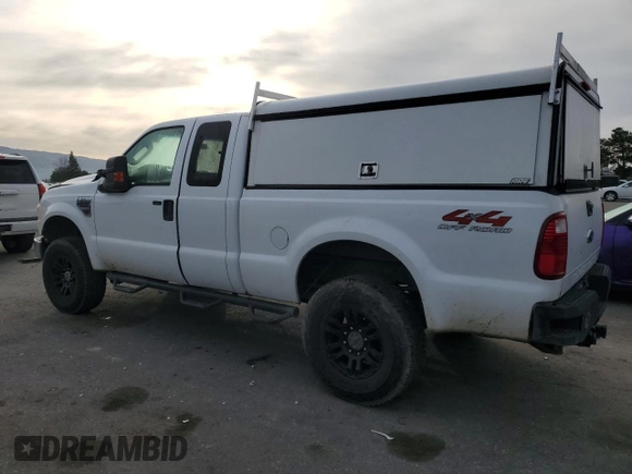 2008 Ford Super Duty F-250 SRW XL with VIN 1FTSX21R18EB68466, listed as a Copart auction lot 48565885 with 135,833 mi miles and Salvage Title. Bid and sale history available at carsss.com. Image 2.