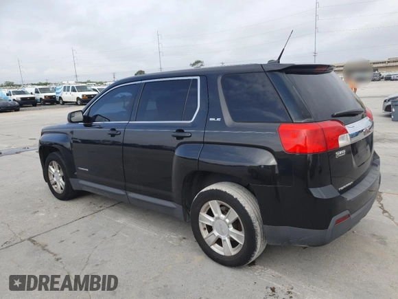 2013 GMC Terrain SLE with VIN 2GKALMEK8D6108574, listed as a Copart auction lot 51376525 with 185,088 mi miles and Salvage Title. Bid and sale history available at carsss.com. Image 2.