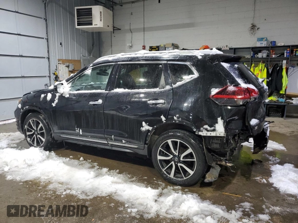 2020 Nissan Rogue SL with VIN 5N1AT2MV6LC747694, listed as a Copart auction lot 44685905 with 55,788 mi miles and Salvage Title. Bid and sale history available at DreamBid. Image 2.
