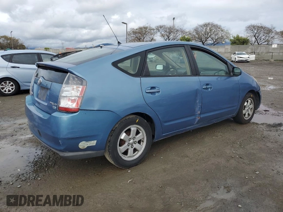 2005 Toyota Prius z VIN JTDKB20U153026520, wystawiony jako Copart lot #50978655 z przebiegiem 237 511 mil mil oraz Szkoda całkowita • Salvage title. Historia ofert i sprzedaży dostępna na DreamBid. Obrazek 3.