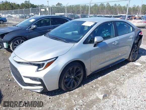 2024 Toyota Corolla SE with VIN 5YFS4MCE3RP214785, listed as a IAAI auction lot 41468507 with 6,128 mi miles and . Bid and sale history available at DreamBid. Image 17.