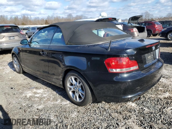 2009 BMW 1 Series 128i with VIN WBAUN13569VH80540, listed as a Copart auction lot 87488044 with 159,819 mi miles and Clean Title. Bid and sale history available at DreamBid. Image 2.