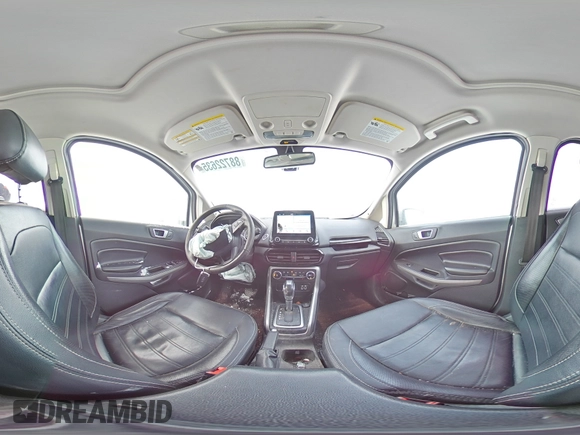 2019 Ford EcoSport Titanium with VIN MAJ3S2KE2KC268213, listed as a Copart auction lot 88722635 with 88,449 mi miles and Salvage Title. Bid and sale history available at DreamBid. Image 14.