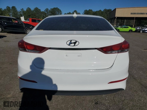 2017 Hyundai Elantra SE with VIN 5NPD74LF7HH149900, listed as a Copart auction lot 48954915 with 124,902 mi miles and Salvage Title. Bid and sale history available at DreamBid. Image 6.